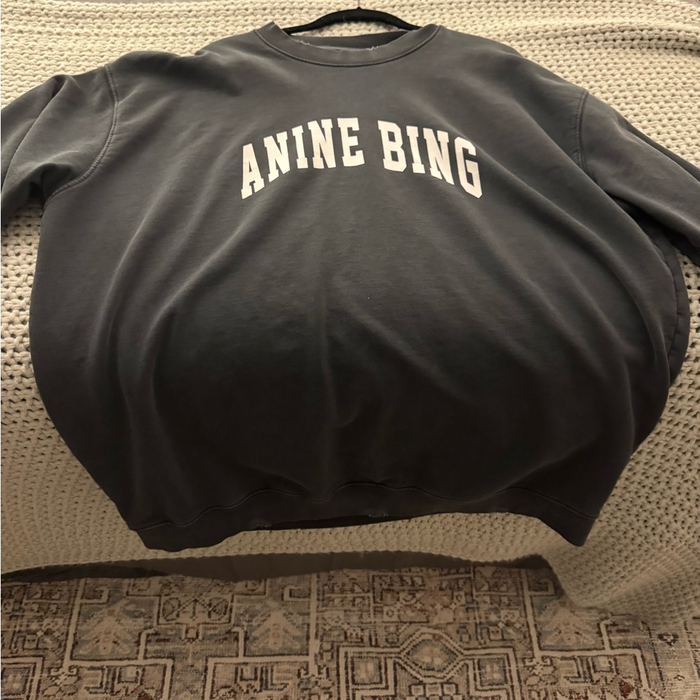 Anine Bing Black Sweatshirt